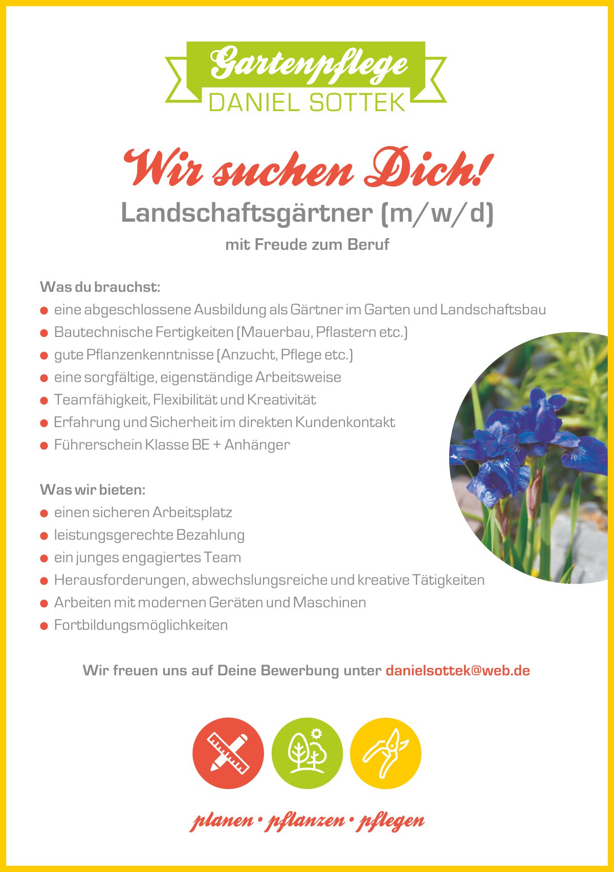 Stellenanzeige